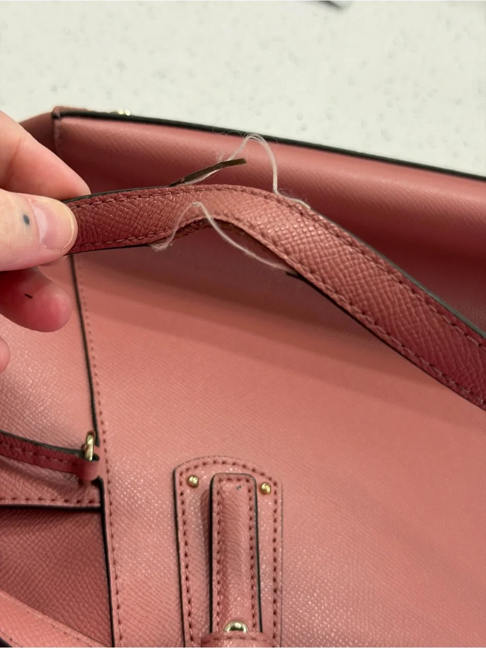 Michael Kors Rose Pink Saffiano Leather Tote